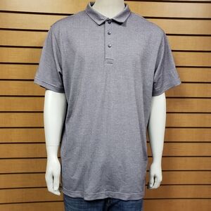 Puma Short Sleeve Polo Shirt Size XL Grayish Purple Color Golf Outdoors